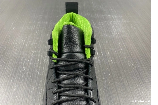 GREEN AJ12 BLACK Jordan 12 DOF FLIGHT 0419